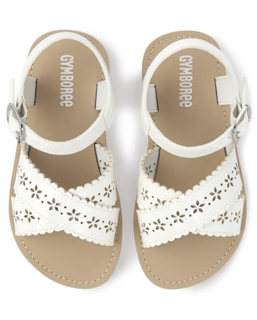 NWT Gymboree Embroidered Sandals Shoes Toddler Girls many sizes 