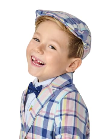 Boys Plaid Newsboy Hat - Spring Celebrations