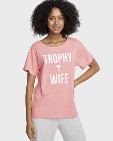 Womens Graphic Sleep Tee