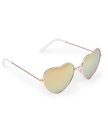metal heart sunglasses