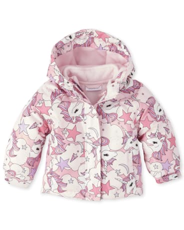 The Children's Place Girls' 3 in 1 Winter Jacket with Fleece Lining