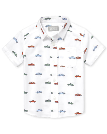 toddler polo button down