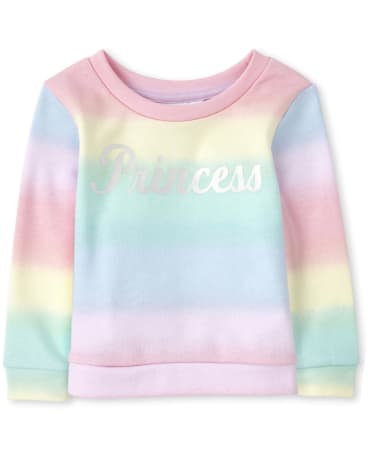 The Childrens Place Baby Girls Hooded Pop Over Sweatshirt