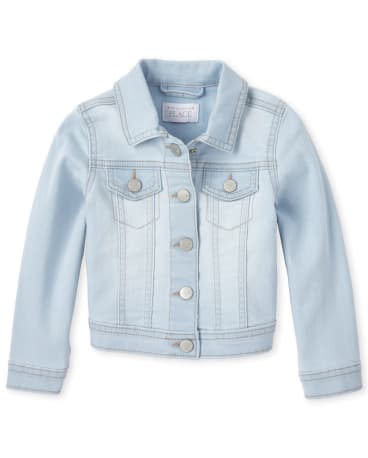 Denim jacket children's place clearance
