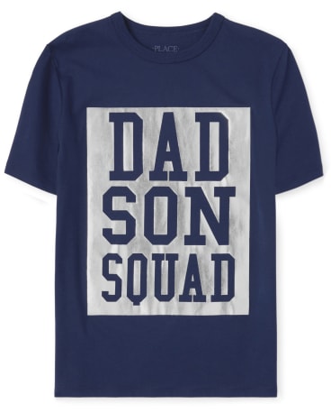 Dad son squad shirt clearance