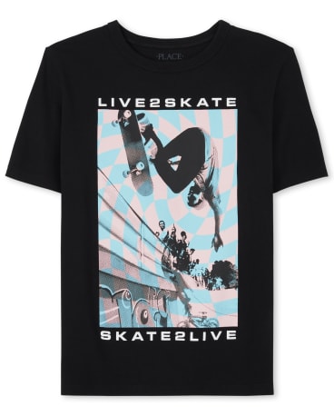 Details about  / Keep Calm and Skateboard Boys Girls Chldrens Kids Short Sleeve T-Shirt Tee