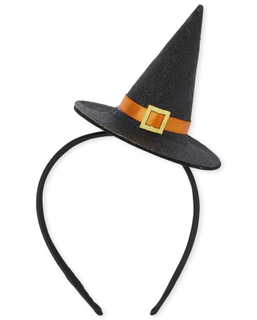 Girls Glitter Witch Headband