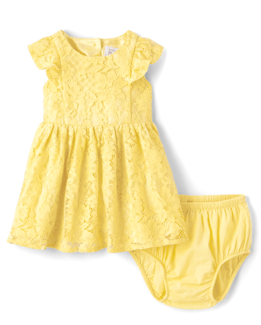 Baby Girls Mommy And Me Lace Dress