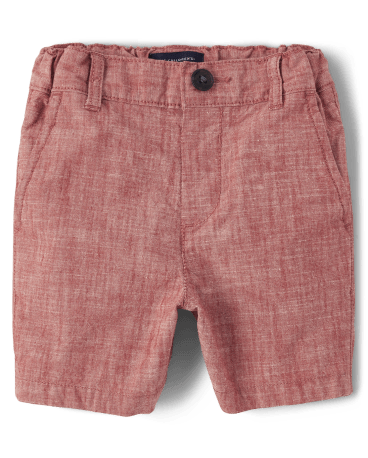Baby And Toddler Boys Crosshatch Chino Shorts