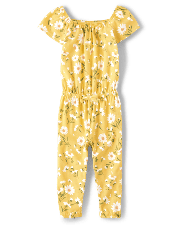 Baby And Toddler Girls Daisy Jumpsuit