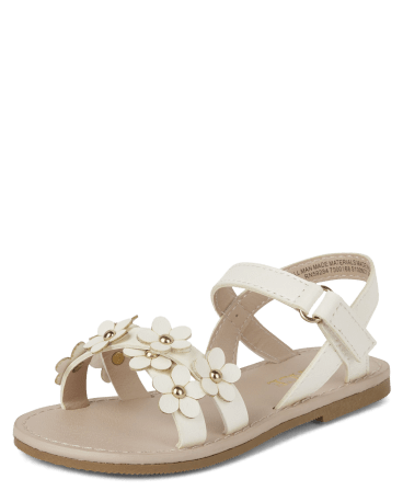 Toddler Girls Flower Sandals