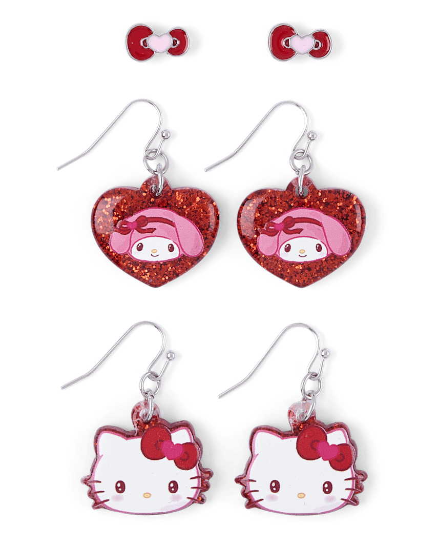 The Children's Place Girls Hello Kitty® Earrings 3-Pack