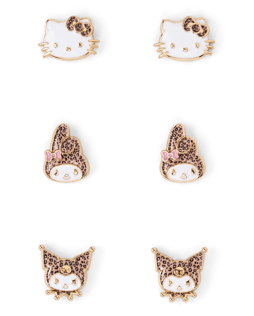 The Children's Place Girls Hello Kitty® And Friends Earrings 3-Pack