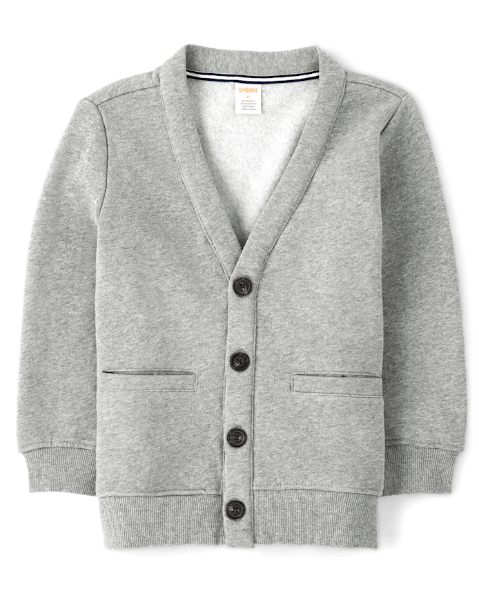 Boys Fleece Cardigan - Uniform