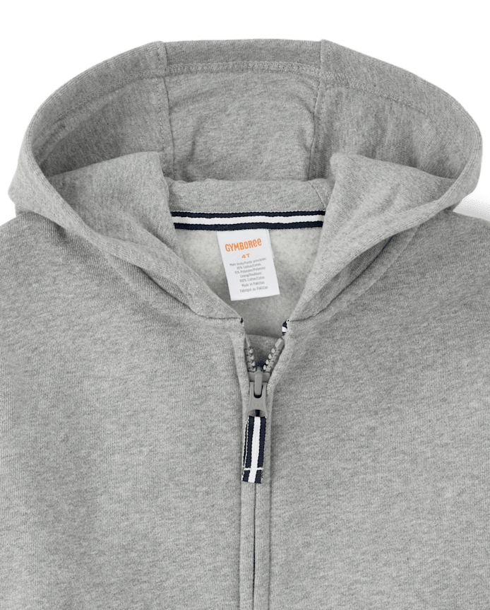 Boys Zip Up Hoodie - Uniform