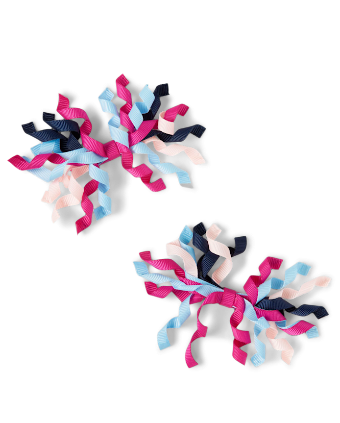 Girls Curly Hair Clips - Uniform