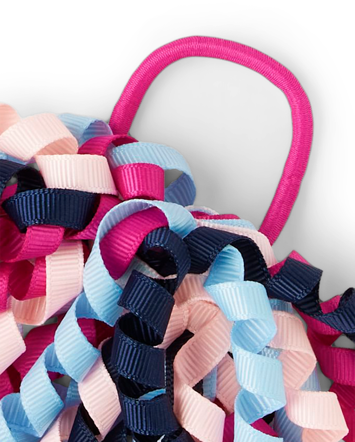 Girls Dot Curly Hair Set - Uniform