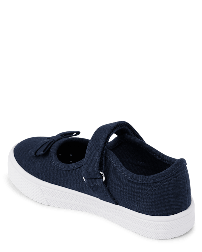 Ballerines à nœud pour filles - Uniforme