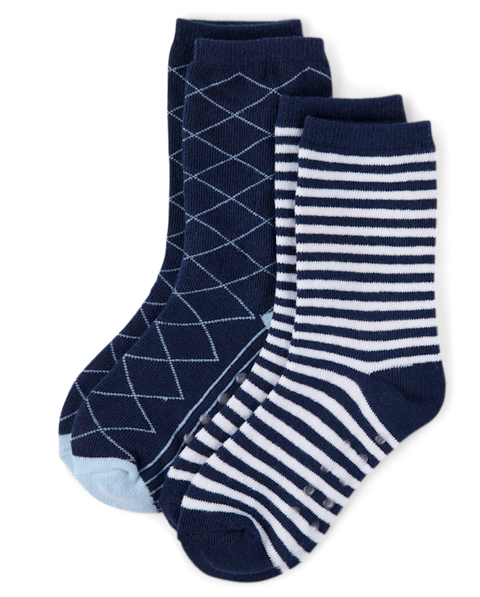 Boys Crew Socks 2-Pack - Uniform