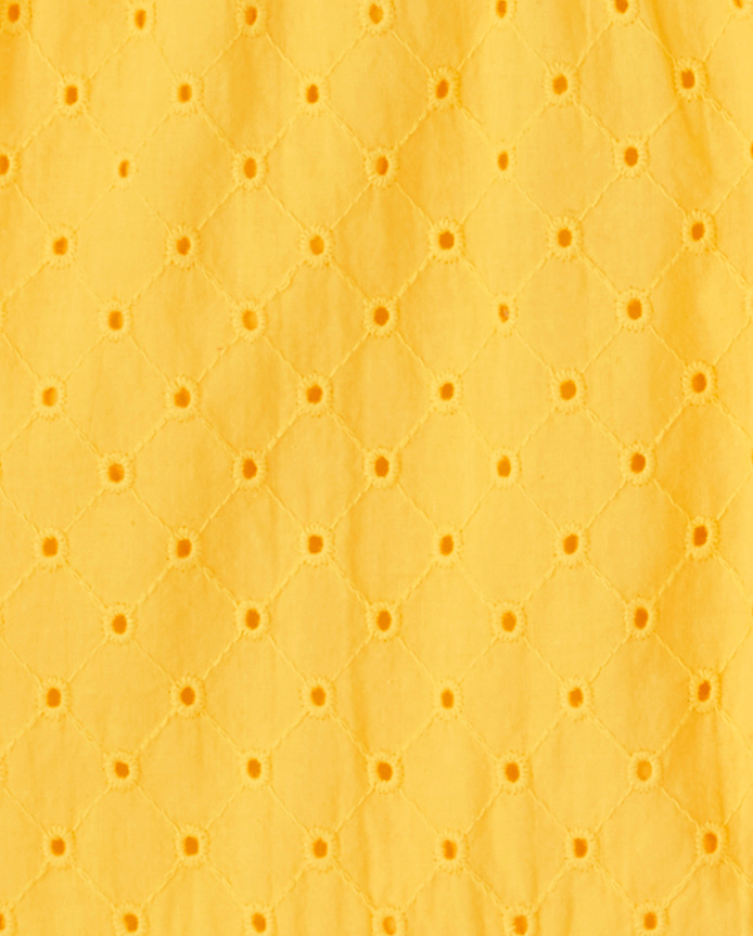 Girls Eyelet Shorts - Pineapple Punch