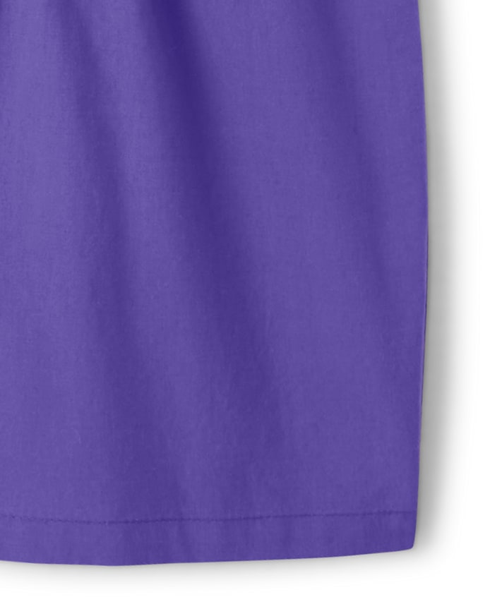 Girls Smocked Romper - Music Festival