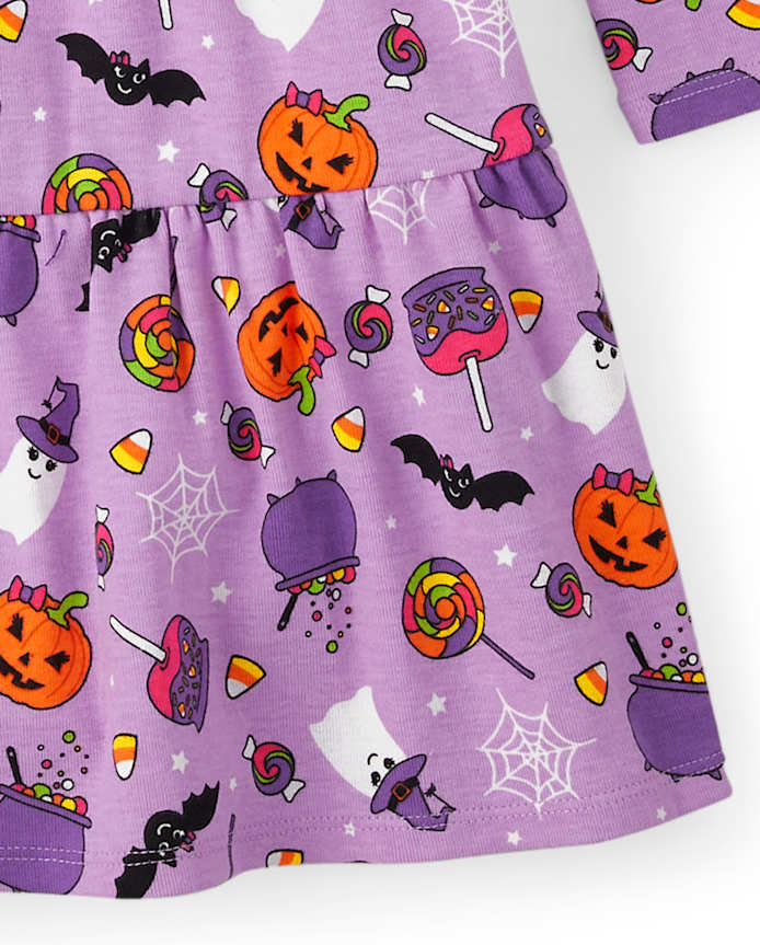 Girls Halloween Dress - Trick or Treat