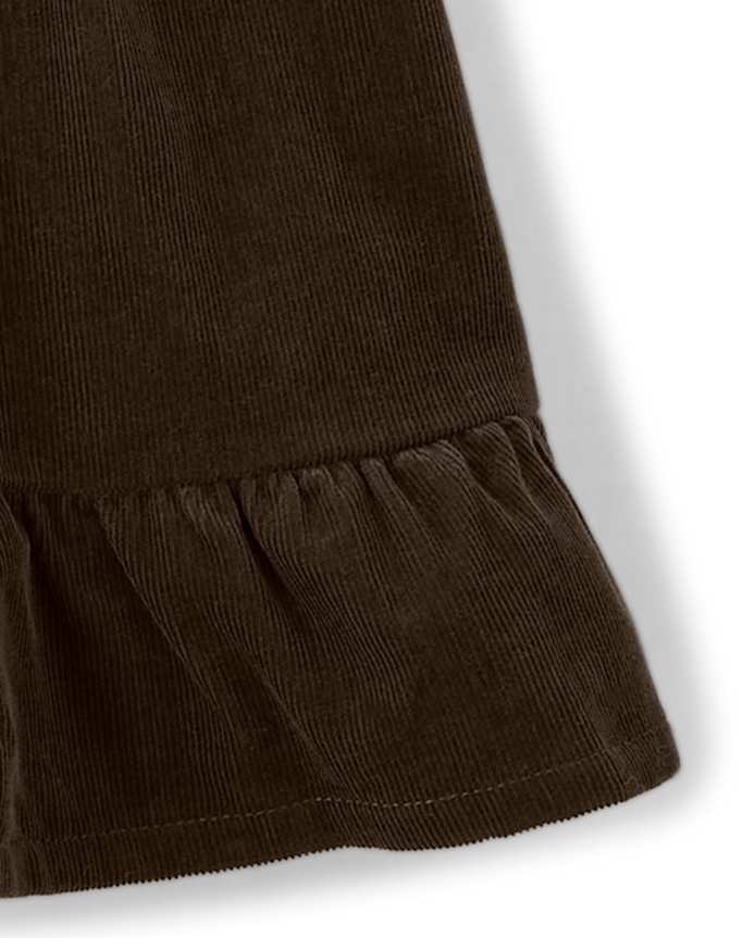 Girls Turkey Corduroy Jumper - Autumn Harvest