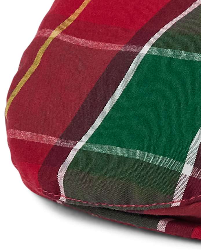Baby Boys Plaid Newsboy Hat - Holiday Traditions