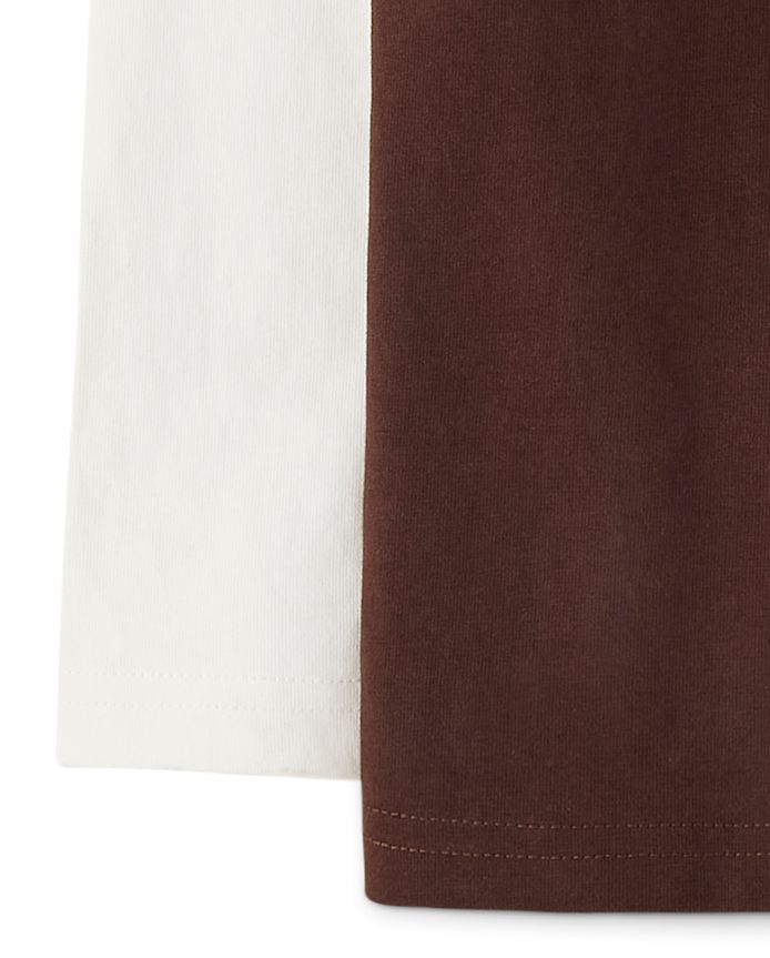 Boys Embroidered Owl Top - Autumn Harvest
