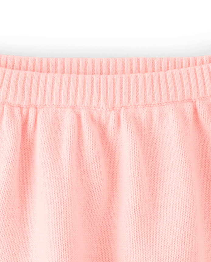Girls Intarsia Gingerbread Sweater Skirt - House