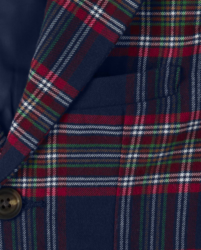 Boys Plaid Blazer - Family Celebrations