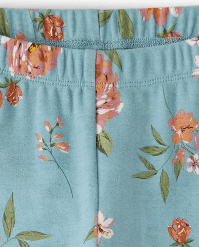 Girls Floral Leggings - Little Rocky Mountain
