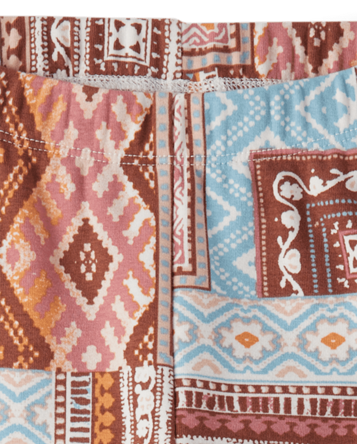 Girls Patchwork Leggings - Little Rocky Mountain