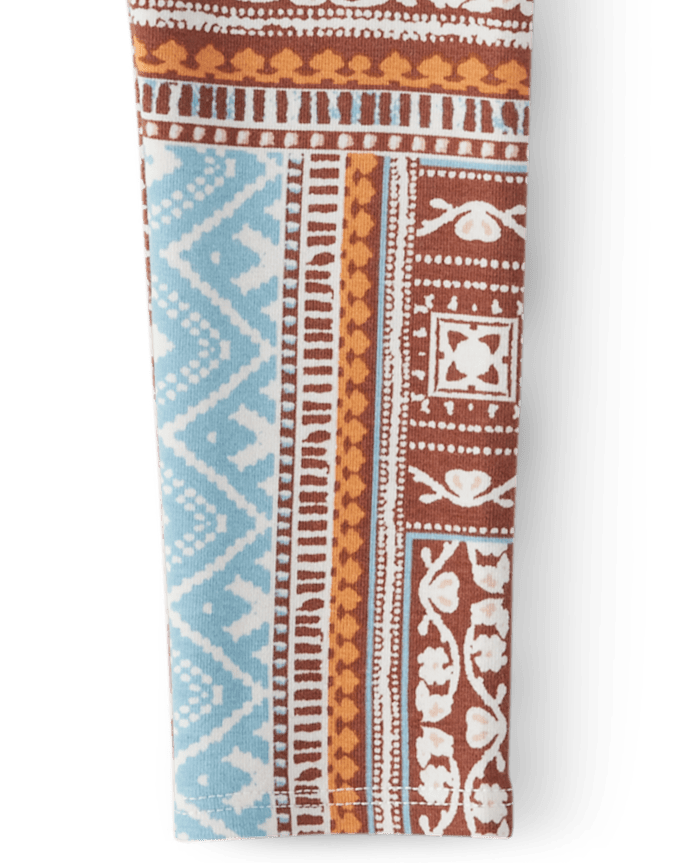Girls Patchwork Leggings - Little Rocky Mountain