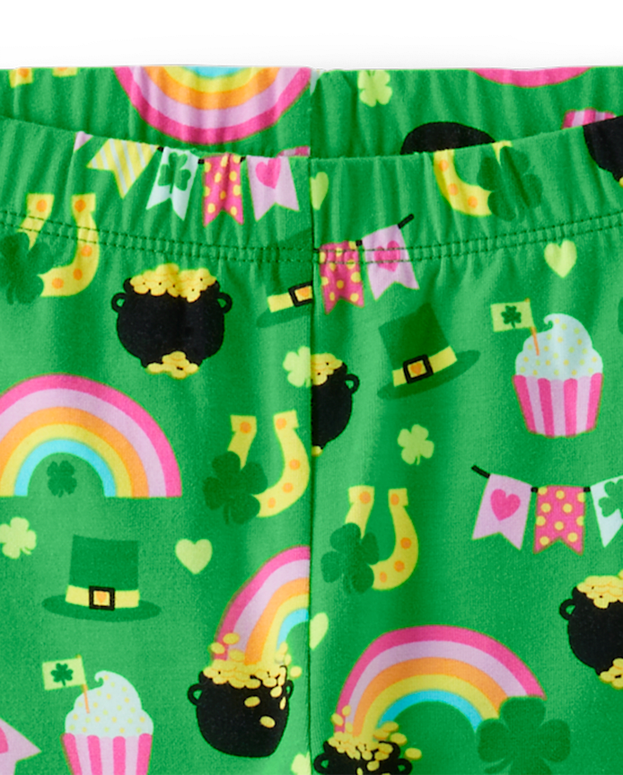 Leggings pour filles la Saint-Patrick - Petit lutin