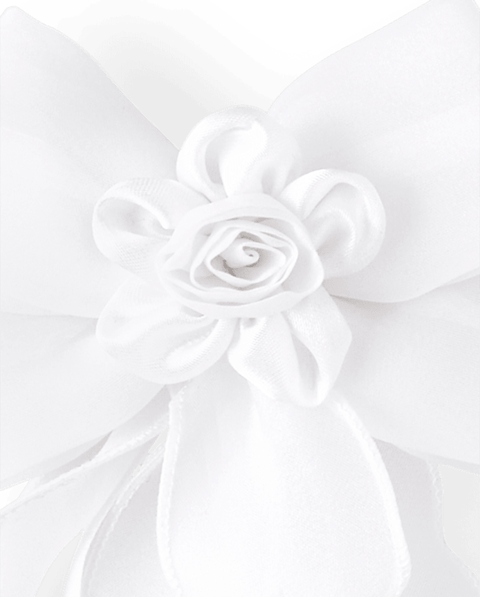 Girls Bow Ribbon Hair Clip - Special Occasions
