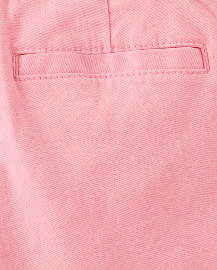Boys Belted Chino Shorts - Tropical Paradise