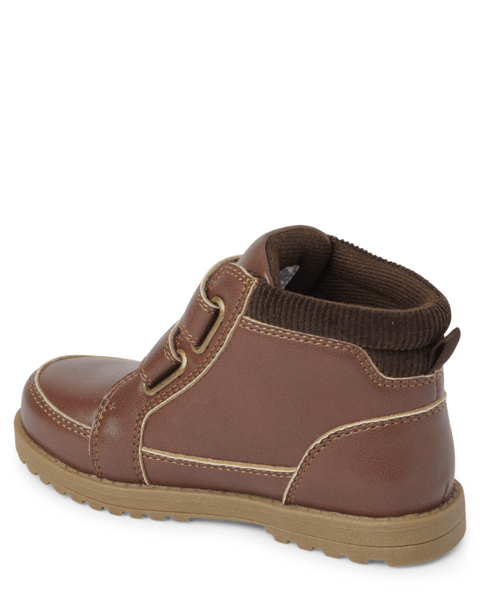 Boys Corduroy Cuff Boots