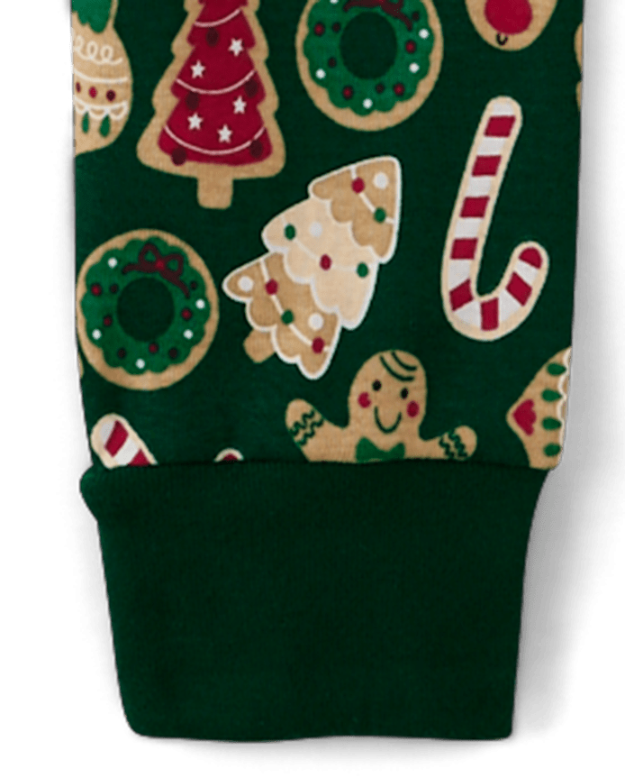 Boys Gingerbread Snug Fit Cotton Pajamas