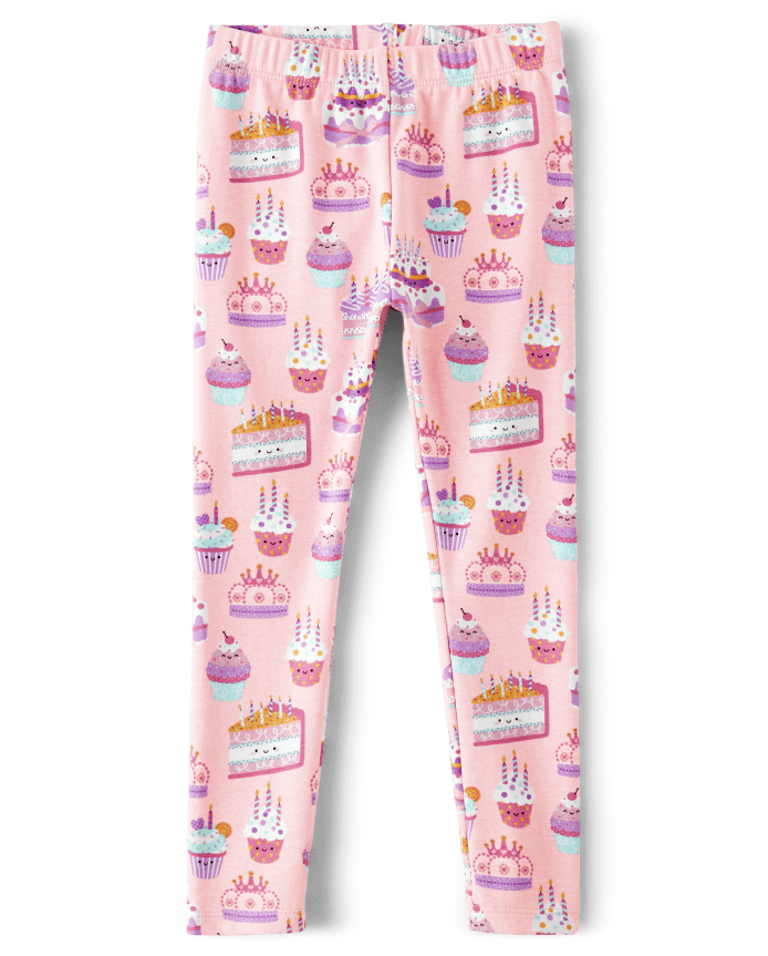 Girls Dessert Leggings - Birthday Boutique