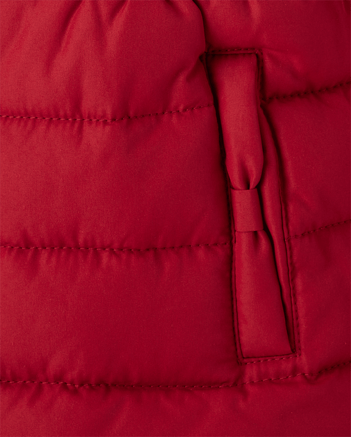 Girls Long Puffer Jacket