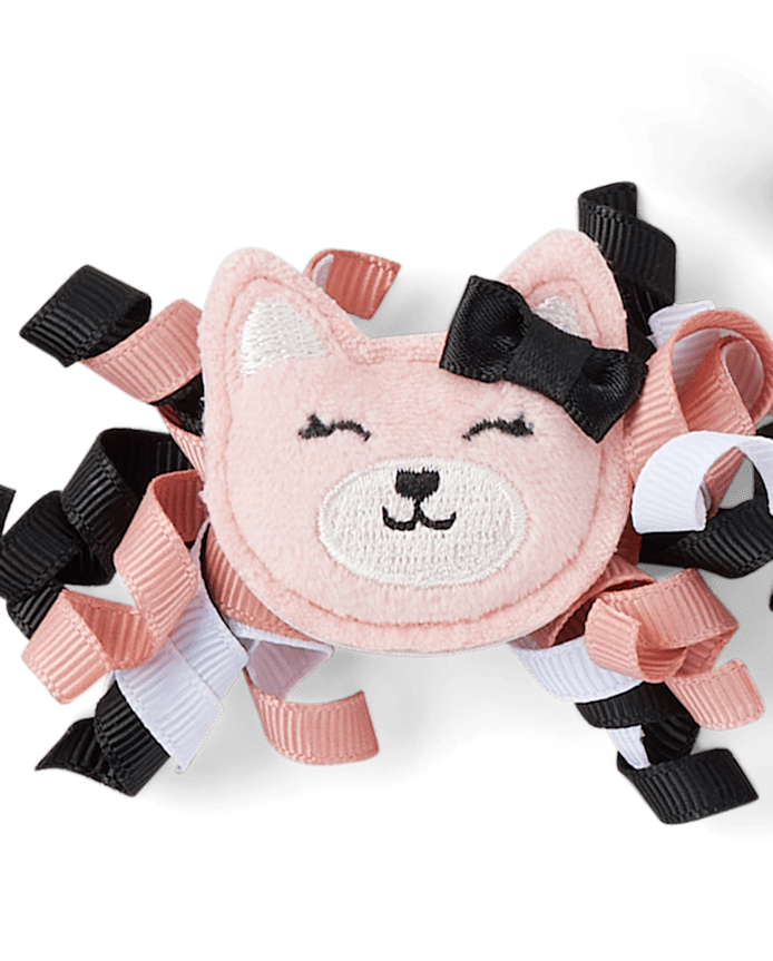 Girls 3-Piece Hair Set - Lil' Leopard