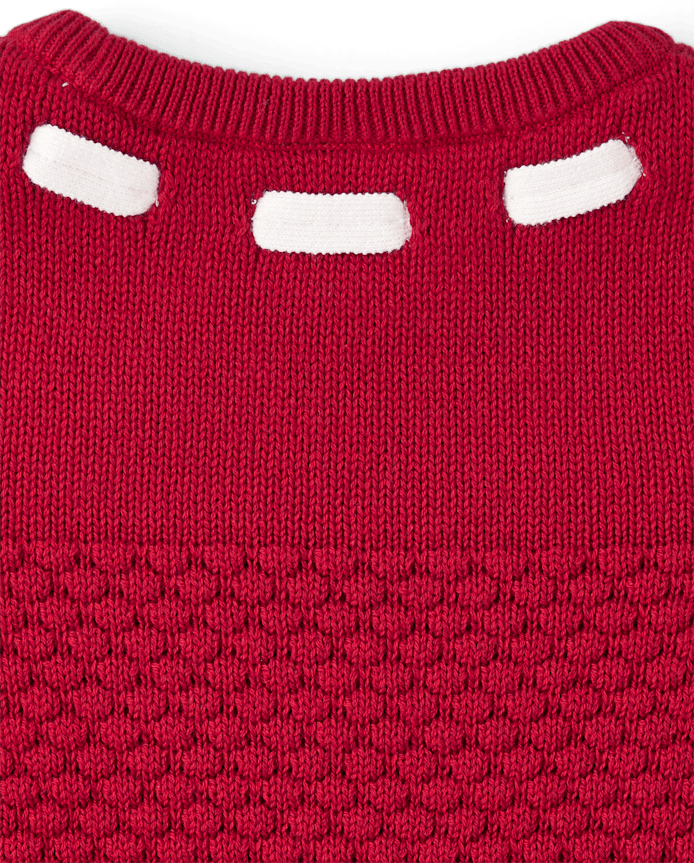 Girls Stitched Sweater - Holiday Express