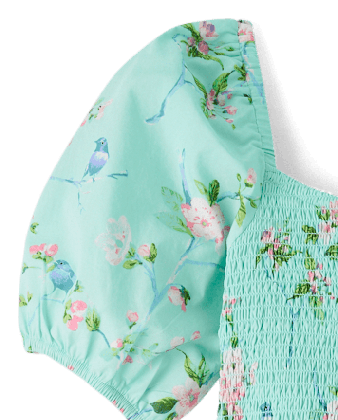 Womens Mommy And Me Floral Tiered Dress - Spring Celebrations