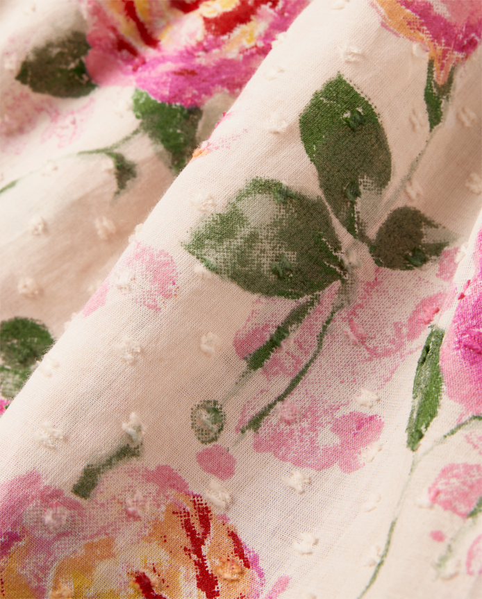 Womens Mommy And Me Rose Tiered Dress - Blushing Blooms