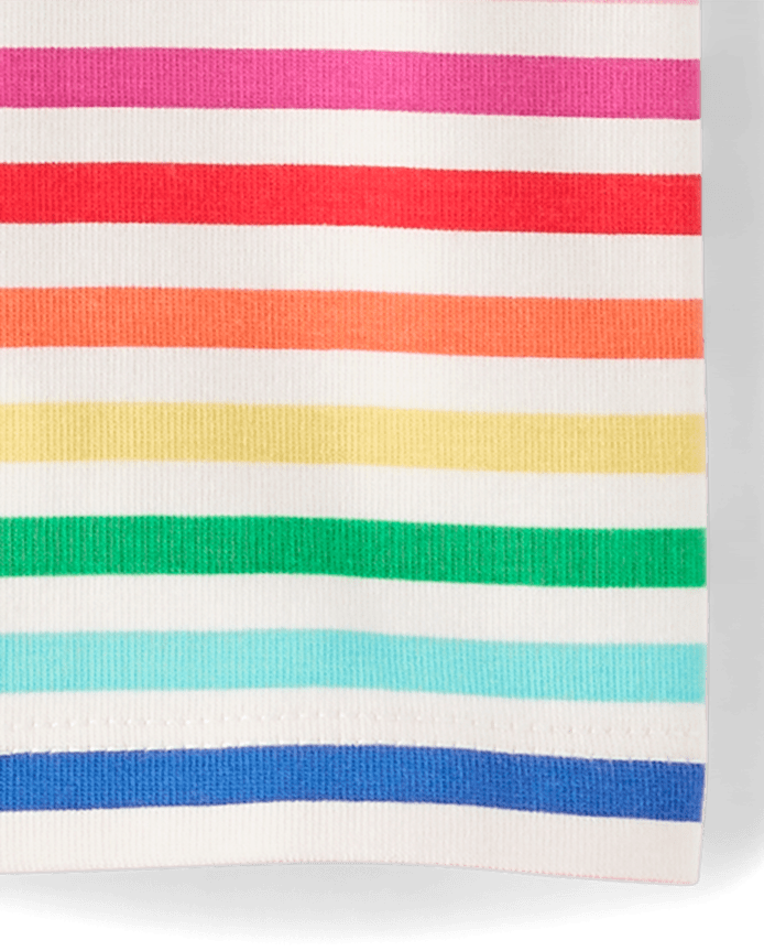Girls Print Bike Shorts