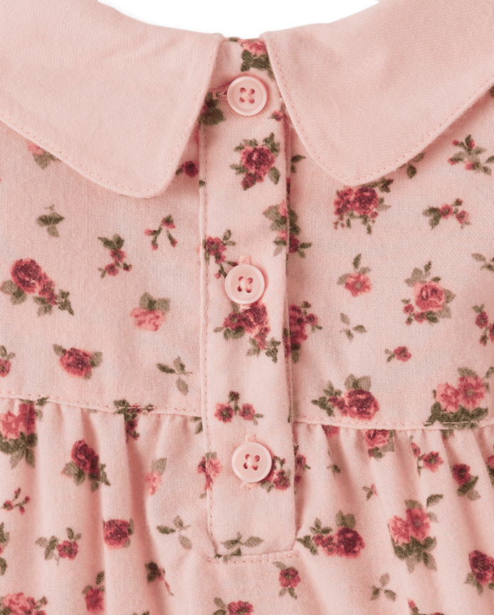 Girls Floral Ruffle Nightgown - Gymmies