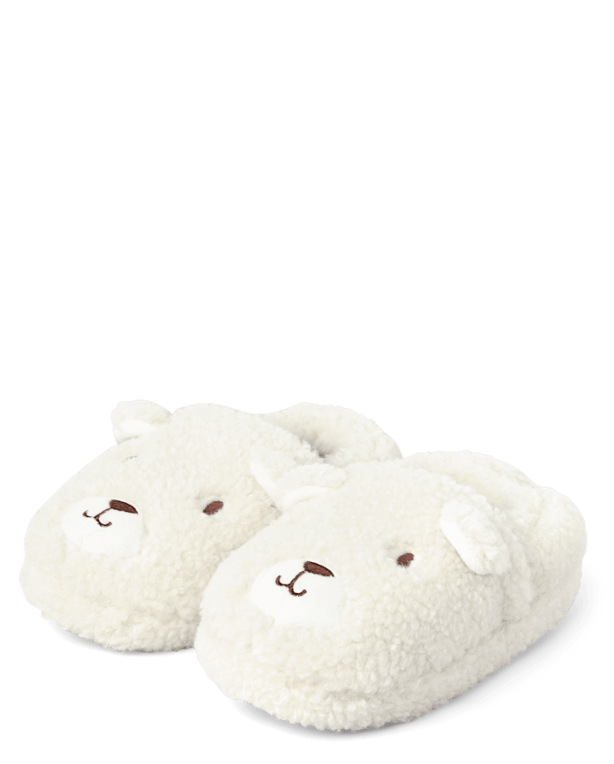 Kids Polar Bear Slippers - Gymmies