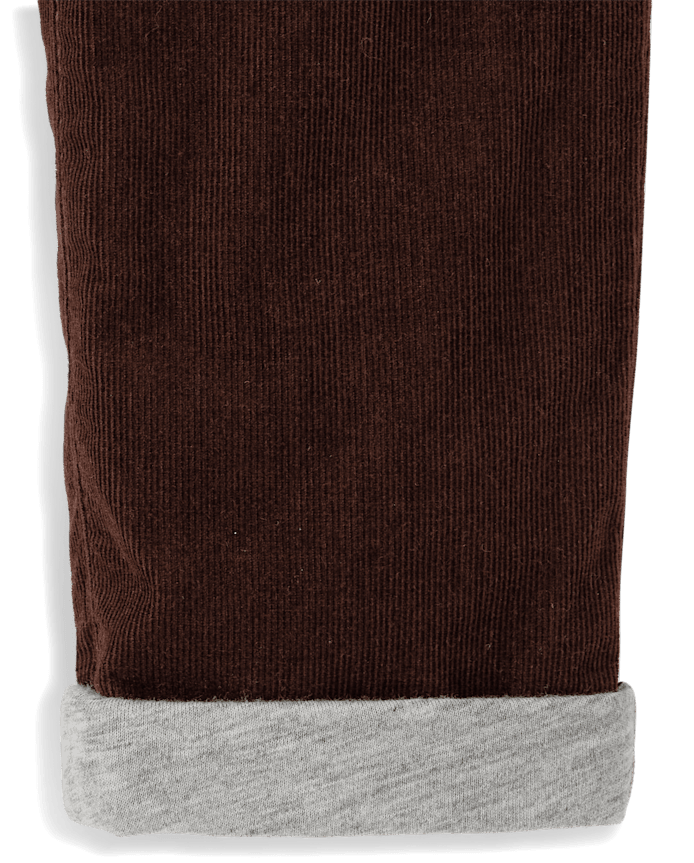 Boys Corduroy Pull On Roll Cuff Pants