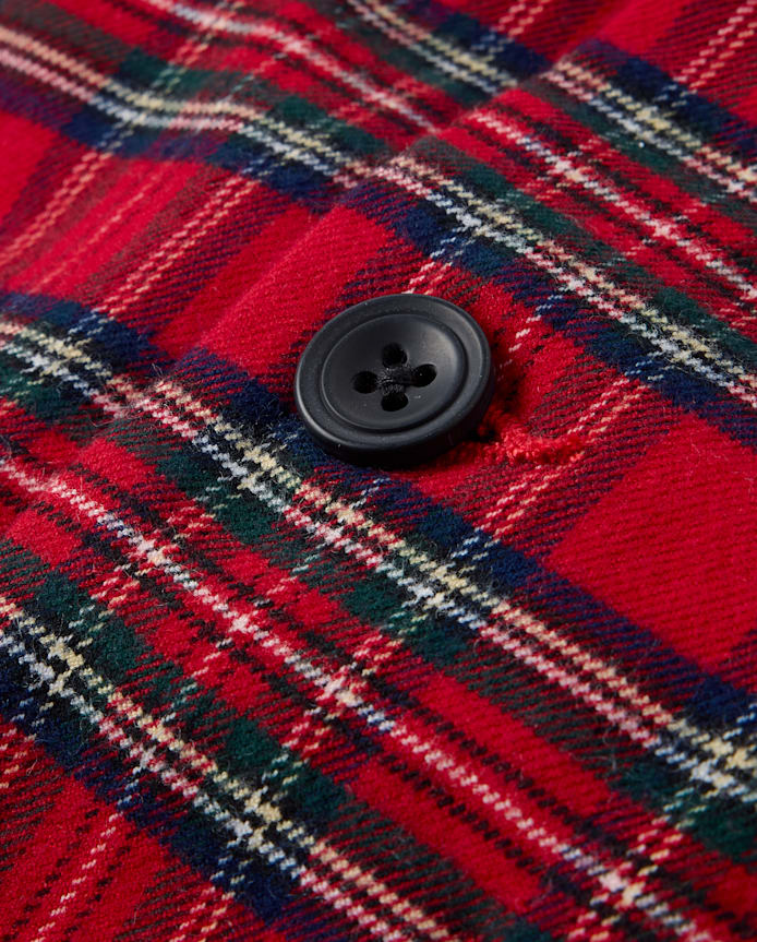 Boys Plaid Vest - Royal Christmas